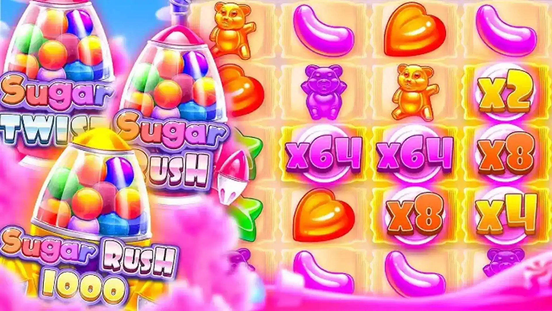 Sugar Rush слот в Pariwin Casino